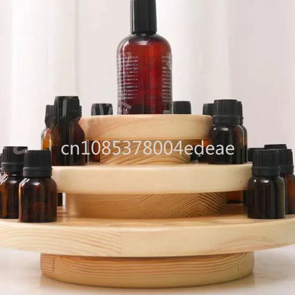 Rotating Diffuser Display with Essential Oil Storage